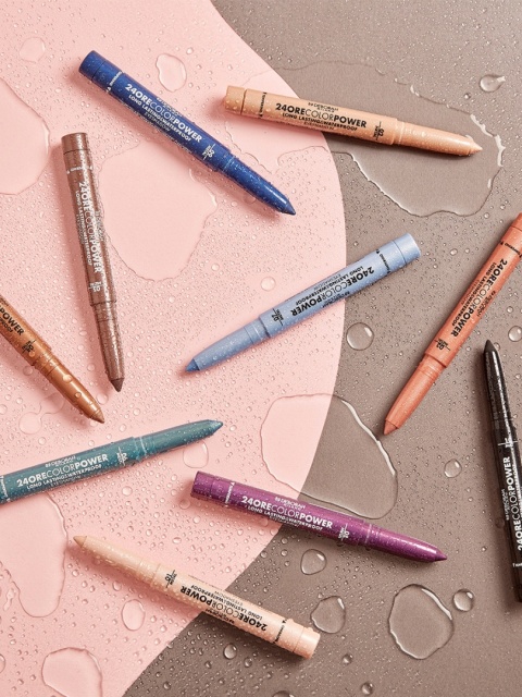 24ORE COLOR POWER EYESHADOW 01 CHAMPAGNE WODOODPORNY CIEŃ W KREDCE