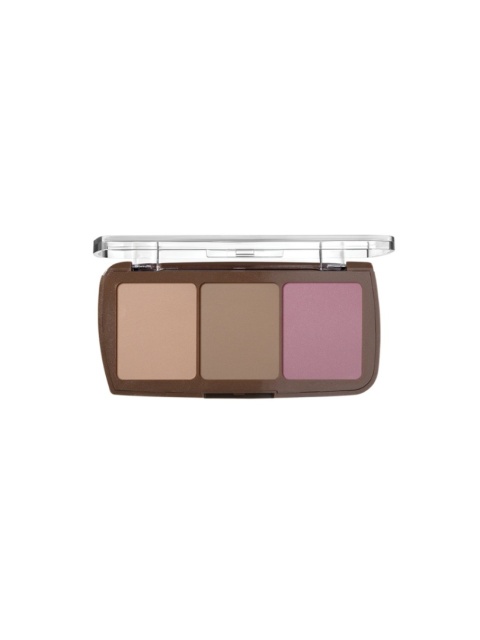 DEBORAH FACE TRIO PALETTE CONTOUR &SCULPT PALETA DO KONTUROWANIA 01 LIGHT