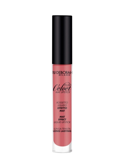 DEBORAH FLUID VELVET MAT LIPSTICK 02 ROMANTIC PINK MATOWA POMADKA DO UST
