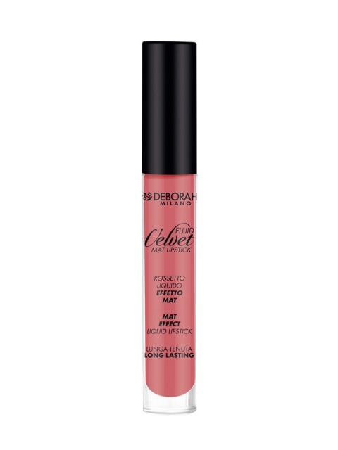 DEBORAH FLUID VELVET MAT LIPSTICK 02 ROMANTIC PINK MATOWA POMADKA DO UST