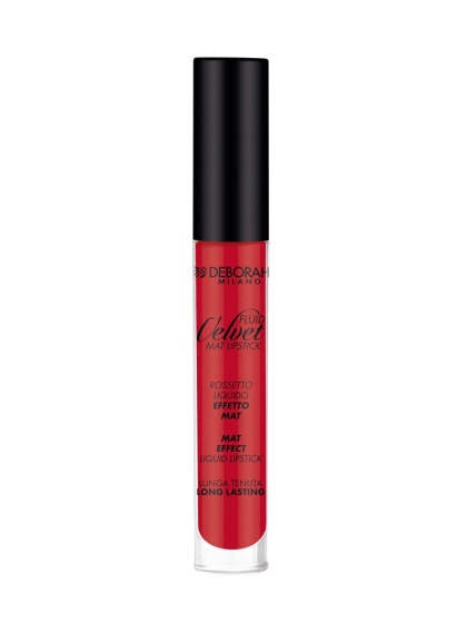 DEBORAH FLUID VELVET MAT LIPSTICK 06 ICONIC RED MATOWA POMADKA DO UST