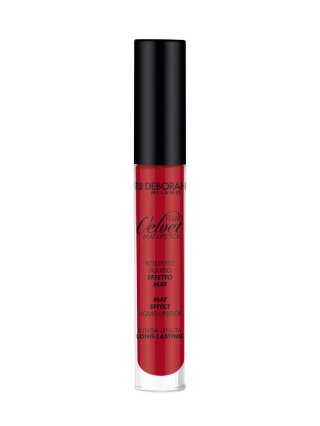 DEBORAH FLUID VELVET MAT LIPSTICK 07 FIRE RED MATOWA POMADKA DO UST