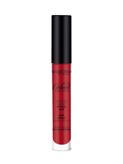 DEBORAH FLUID VELVET MAT LIPSTICK 07 FIRE RED MATOWA POMADKA DO UST