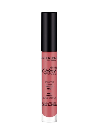 DEBORAH FLUID VELVET MAT LIPSTICK 19 MAUVE MATOWA POMADKA DO UST
