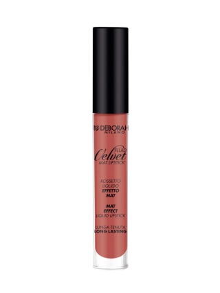 DEBORAH FLUID VELVET MAT LIPSTICK 22 TERRACOTTA MATOWA POMADKA DO UST